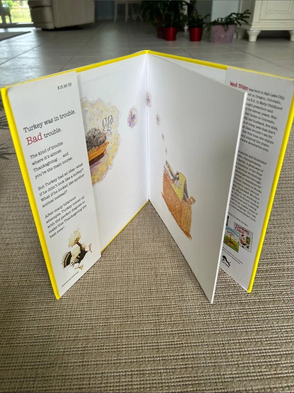 Scholastic Turkey Children's Book Set - Yellow, Green, Red, White